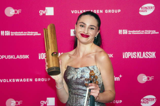 Esther Abrami at the 2026 Opus Klassik Awards ceremony at the Konzerthaus am Gendarmenmarkt in Berlin, October 11, 2026 Foto:xC.xBehringx xFuturexImagex opus_6128