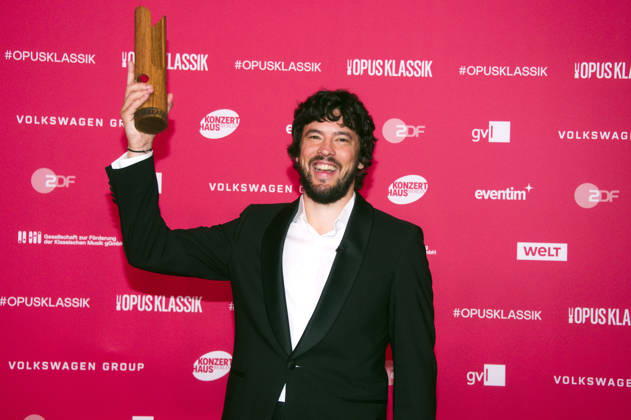 Andre Schuen at the 2026 Opus Klassik Awards ceremony at the Konzerthaus am Gendarmenmarkt in Berlin, October 11, 2026 Foto:xC.xBehringx xFuturexImagex opus_6129
