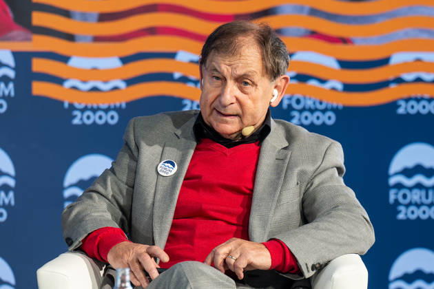 Former diplomat Michael Zantovsky attends the 30th annual Forum 2000 conference in Prague, on October 12, 2026. (CTKxPhoto OndrejxDeml) CTKPhotoP2026101202518  CTKPhotoP2026101202518