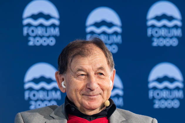 Former diplomat Michael Zantovsky attends the 30th annual Forum 2000 conference in Prague, on October 12, 2026. (CTKxPhoto OndrejxDeml) CTKPhotoP2026101202607  CTKPhotoP2026101202607