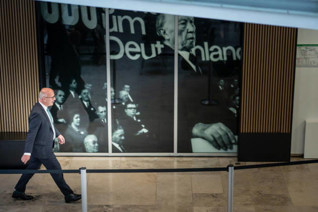 Kai Wegner, Governing Mayor of Berlin, at the Konrad Adenauer House during the CDU Germany Executive Committee Retreat in Berlin, October 2026, Berlin, Berlin, Germany, Konrad Adenauer House