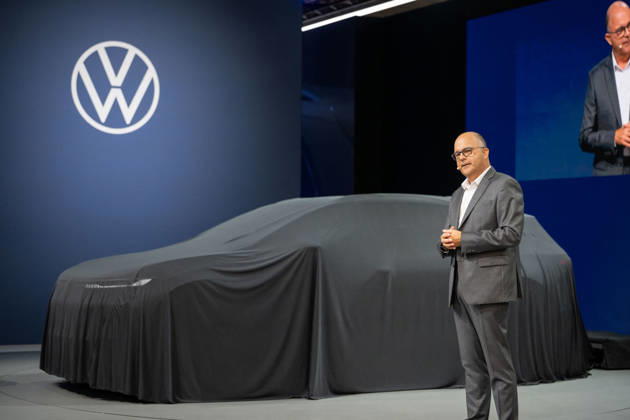 Paris Motor Show Volkswagen Press Conference - Paris AJ CEO Volkswagen Group France, Marc Meurer during the 91st edition of the international Paris Motor Show (Mondial de l’auto) at the Porte de Versailles in Paris on October 12, 2026. Photo by Alexis Jumeau ABACAPRESS.COM Paris France  Copyright: xJumeauxAlexis ABACAx