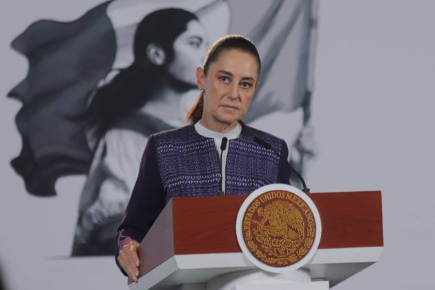 October 12, 2026, Mexico City, Mexico: MEXICO Mexico City, MEXICO, OCTOBER 12, 2026: Mexican President Claudia Sheinbaum speaks during her morning press conference at the National Palace in Mexico City. Sheinbaum says the United States-Mexico-Canada Agreement (USMCA) remains in force while Mexico continues trade talks with the United States. Mexico City Mexico - ZUMAq101 20261012_zna_q101_091 Copyright: xCarlosxSantiagox