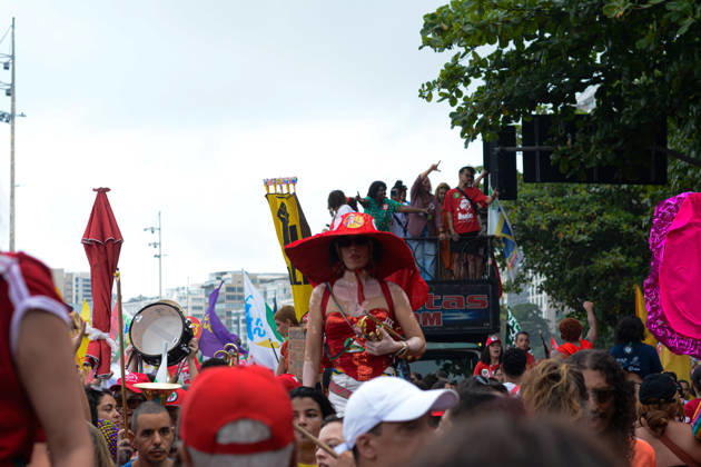 RIO DE JANEIRO, RJ - 12.10.2026: BRASIL PELA DEMOCRACIA RJ - Pro-Lula rally held this afternoon (12) during Brazil for democracy RJ held in Copacabana in Rio de Janeiro, RJ. x3030182x  CarlosxSanttos