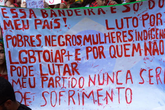 RIO DE JANEIRO, RJ - 12.10.2026: BRASIL PELA DEMOCRACIA RJ - Pro-Lula rally held this afternoon (12) during Brazil for democracy RJ held in Copacabana in Rio de Janeiro, RJ. x3030227x  CarlosxSanttos