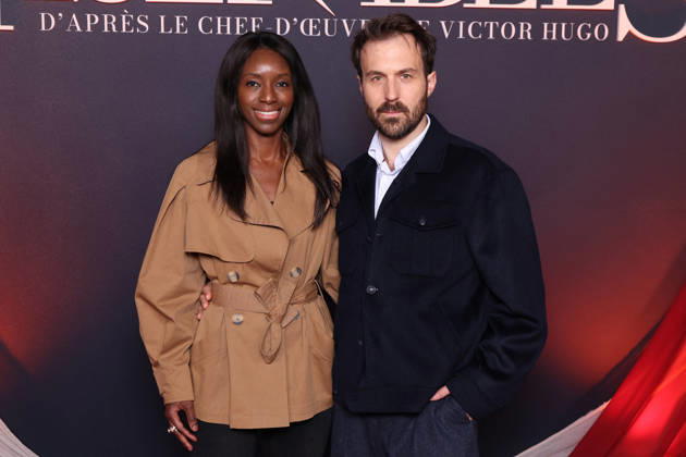 Les Miserables Premiere - Paris Antoine Gouy and his wife Fanta Kaba attend Les Miserables Premiere Premiere held at Palais des Congrès, in Paris, France, October 12, 2026. Photo by Jerome Domine ABACAPRESS.COM Paris France  Copyright: xDominexJerome ABACAx