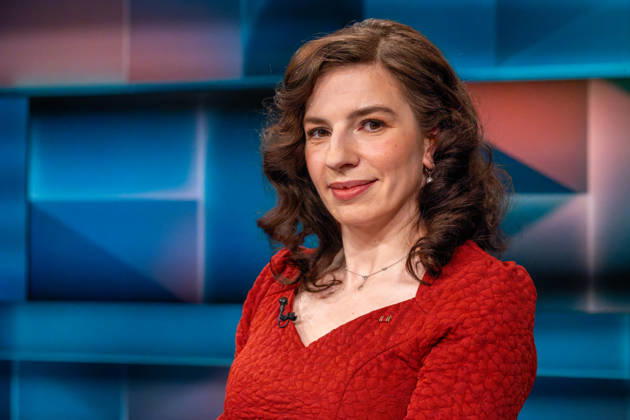 Hart aber Fair from Cologne on October 12, 2026. Pictured: Marina Weisband, Alliance 90 The Greens. She is a journalist and author. Bärbel Bas has resigned as Minister of Labor and SPD chairwoman. Was she treated inhumanely? The politic