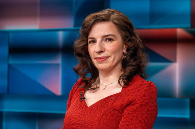 Hart aber Fair from Cologne on October 12, 2026. Pictured: Marina Weisband, Alliance 90 The Greens. She is a journalist and author. Bärbel Bas has resigned as Minister of Labor and SPD chairwoman. Was she treated inhumanely? The politic