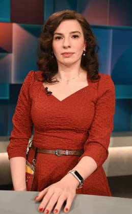 Journalist and author Marina Weisband appeared as a guest on the ARD talk show *Hart aber Fair* to discuss the topic Strong Extremes, Weak Center: Will It Stay This Way?