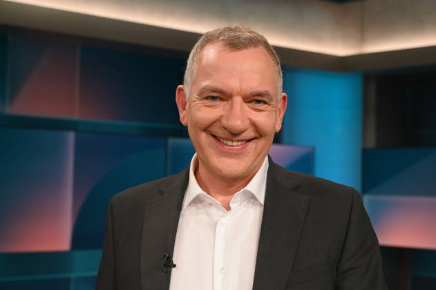 Politician Jan van Aken, DIE LINKE, Member of the Bundestag, party chair from 2024 to 2026, appeared as a guest on the ARD talk show *Hart aber Fair* to discuss the topic Strong Fringes, Weak Center: Will It Stay This Way?