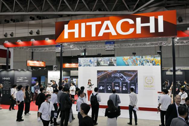 CEATEC electronics show People visit the Combined Exhibition of Advanced Technologies electronics show, known as CEATEC, at the Makuhari Messe convention center in the eastern Japan city of Chiba on Oct. 13, 2026, the opening day of the four-day event.  A14AA0005630734P