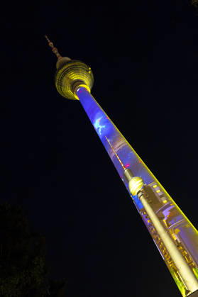 Festival of Lights, City Center Light Festival, Berlin, October 10, 2026, Berlin TV Tower, 22nd BERLIN FESTIVAL OF LIGHTS, theme Colors of Love, light installations, October 12, 2026, Berlin, Germany English Berlin TV Tower, 22nd Berlin Festival of Lights, theme Colors of Love, light installations, October 12, 2026, Berlin, Germany Berlin City Center Be Copyright: xPeterxEngelkex