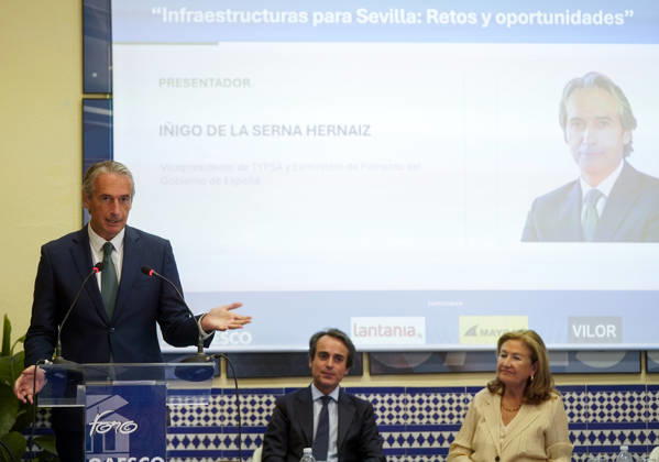 Gaesco Forum on Key Infrastructure for the City Held in Seville Former Minister of Public Works, Ínigo de la Serna, speaks at the Gaesco Forum October 13, 2026, in Seville, Andalusia, Spain October 13, 2026 Seville, Andalusia, Spain Seville, Andalusia, Spain Spain  Copyright: xGogoxLobatox 7842115