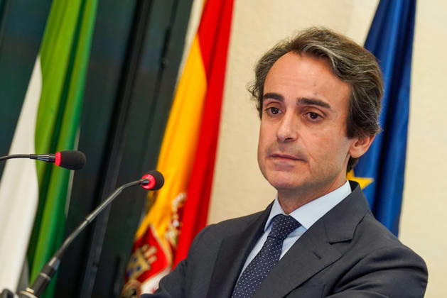 The Gaesco Forum on Key Infrastructure for the City is held in Seville. The Regional Minister of Public Works and Mobility for the Regional Government of Andalusia, Mario Munoz Atanet, speaks at the Gaesco Forum with the presentation Infrastructure for Seville: Challenges and Opportunities October 13, 2026, in Seville, Andalusia, Spain October 13, 2026 Seville, Andalusia, Spain Seville, Andalusia, Spain Spain  Copyright: xGogoxLobatox 7842133