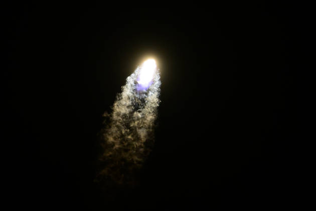 October 13, 2026, Cape Canaveral, Florida, USA: A SpaceX Falcon 9 rocket with a cargo spacecraft launches from Space Launch Complex-40 at Cape Canaveral Space Force Station, Florida on Oct. 13, 2026 at 6:33 a.m. EDT. The Dragon cargo spacecraft will deliver about 6,300 pounds of research equipment, crew supplies, and hardware to the International Space Station. Cape Canaveral USA - ZUMAb268 20261013_znp_b268_007 Copyright: xJenniferxBriggsx