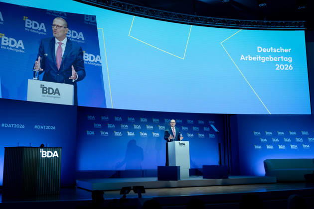 German Employers Day, bcc, Berlin Congress Center German Employers Day, bcc, Berlin Congress Center, Rainer Dulger, President of the Berlin Employers Association Berlin GER