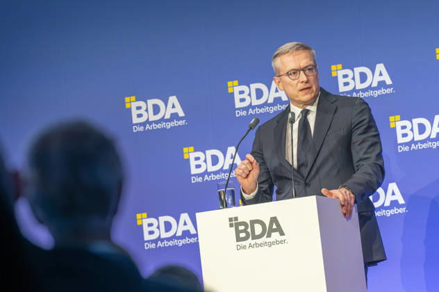 Karsten Wildberger Attends Employers Day 2026 EUR, Germany, Berlin, October 13, 2026 Karsten Wildberger (CDU), Federal Minister for Digital Affairs and State Modernization, at the 2026 Employers Day hosted by the Confederation of German Employers Associations