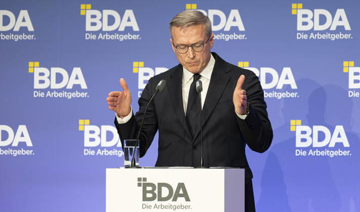 Karsten Wildberger Attends Employers Day 2026 EUR, Germany, Berlin, October 13, 2026 Karsten Wildberger (CDU), Federal Minister for Digital Affairs and State Modernization, at the 2026 Employers Day hosted by the Confederation of German Employers Associations