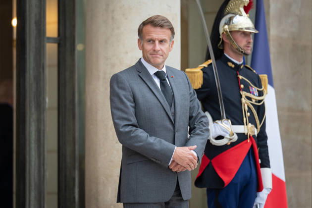 Emmanuel Macron Welcomes Chad President Mahamat Idriss Deby Itno - Paris French President Emmanuel Macron at the Elysee Presidential Palace in Paris on October 13, 2026. French President Emmanuel Macron hosts Chadian counterpart Mahamat Idriss Deby Itno in Paris as the two rebuild ties nearly two years after N Djamena ordered French forces off its soil, officials said. Photo by Alexis Jumeau ABACAPRESS.COM Paris France  Copyright: xJumeauxAlexis ABACAx