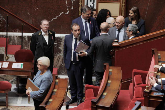 October 13, 2026: PRIME MINISTER So bastien LECORNU during a question and answer session with the government at the National Assembly in Paris, on October 13, 2026.  - ZUMAs287 20261013_zip_s287_023 Copyright: xSadakxSouicix