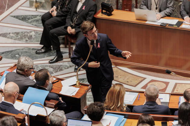 October 13, 2026: douard Geffray, the Minister of National Education during a question and answer session with the government at the National Assembly in Paris, on October 13, 2026.  - ZUMAs287 20261013_zip_s287_039 Copyright: xSadakxSouicix