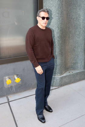 New York, NY- October 13:Rufus Sewell seen at ABC Studios on October 13, 2026. Copyright: xCamaraxPorter AdMedix MediaPunchx