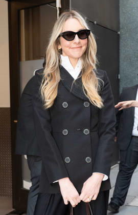 New York, NY- October 13: Este Haim seen at ABC Studios on October 13, 2026. Copyright: xCamaraxPorter AdMedix MediaPunchx