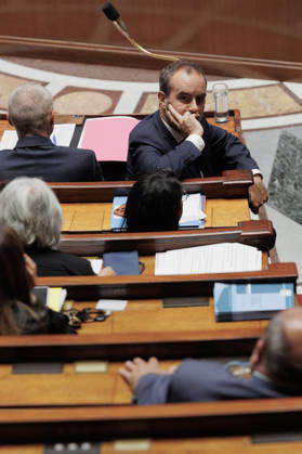 October 13, 2026: PRIME MINISTER SÃ bastien LECORNU during a question and answer session with the government at the National Assembly in Paris, on October 13, 2026. - ZUMAs287 20261013_zip_s287_046 Copyright: xSadakxSouicix