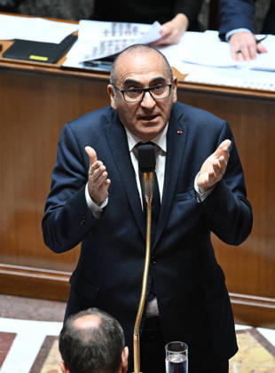 Session Of Questions To The Governement At The National Assembly - Paris French Minister of the Interior Laurent Nunez during a session of questions to the government at the National Assembly, French Parliament in Paris, France on octobre 13, 2026. Photo by Tomas Stevens ABACAPRESS.COM Paris France  Copyright: xStevensxTomas ABACAx