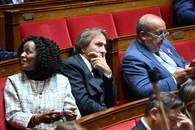 Session Of Questions To The Governement At The National Assembly - Paris Jerome Guedj, french deputy, during a session of questions to the government at the National Assembly, French Parliament in Paris, France on octobre 13, 2026. Photo by Tomas Stevens ABACAPRESS.COM Paris France  Copyright: xStevensxTomas ABACAx