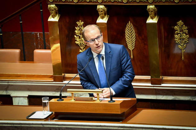 2027 Finance Bill Part One at the National Assembly Thibault Bazin during the 2027 Finance Bill Part One at the National Assembly, French Parliament in Paris, France on octobre 13, 2026. Photo by Tomas Stevens ABACAPRESS.COM Paris France  Copyright: xStevensxTomas ABACAx