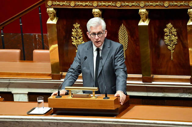 2027 Finance Bill Part One at the National Assembly French deputy Frederic Valletoux during the 2027 Finance Bill Part One at the National Assembly, French Parliament in Paris, France on octobre 13, 2026. Photo by Tomas Stevens ABACAPRESS.COM Paris France  Copyright: xStevensxTomas ABACAx