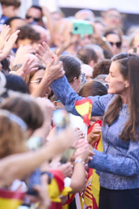 Spanish royals Visit to the Vicente Aleixandre nursery and primary school Queen Letizia of Spain visit to the Vicente Aleixandre nursery and primary school on October 13, 2026 in Ceuta, Spain King Felipe VI™s first visit to Ceuta as King, a city Spanish since the 17th century and claimed by Morocco, comes after this summer™s migration crisis. The previous royal visit, by Juan Carlos I and Queen Sofia in 2007, led Morocco to recall its ambassador. Photo by IMAGO MPG Ceuta Vicente Aleixandre nursery and primary school Ceuta Spain  Copyright: xMPGx