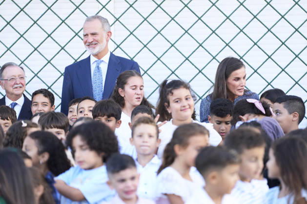 Spanish royals Visit to the Vicente Aleixandre nursery and primary school King Felipe VI of Spain, Queen Letizia of Spain visit to the Vicente Aleixandre nursery and primary school on October 13, 2026 in Ceuta, Spain King Felipe VI™s first visit to Ceuta as King, a city Spanish since the 17th century and claimed by Morocco, comes after this summer™s migration crisis. The previous royal visit, by Juan Carlos I and Queen Sofia in 2007, led Morocco to recall its ambassador. Photo by IMAGO MPG Ceuta Vicente Aleixandre nursery and primary school Ceuta Spain  Copyright: xMPGx