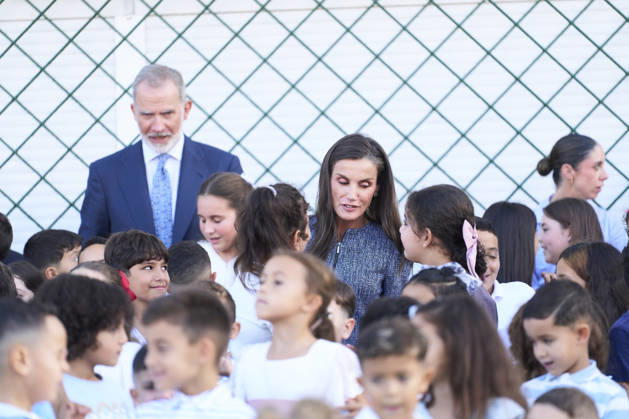 Spanish royals Visit to the Vicente Aleixandre nursery and primary school King Felipe VI of Spain, Queen Letizia of Spain visit to the Vicente Aleixandre nursery and primary school on October 13, 2026 in Ceuta, Spain King Felipe VI™s first visit to Ceuta as King, a city Spanish since the 17th century and claimed by Morocco, comes after this summer™s migration crisis. The previous royal visit, by Juan Carlos I and Queen Sofia in 2007, led Morocco to recall its ambassador. Photo by IMAGO MPG Ceuta Vicente Aleixandre nursery and primary school Ceuta Spain  Copyright: xMPGx