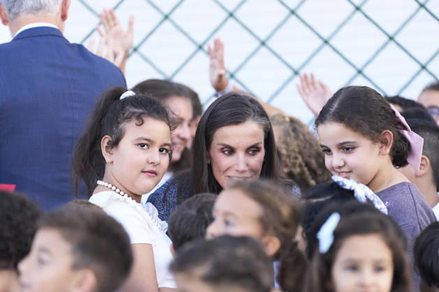 Spanish royals Visit to the Vicente Aleixandre nursery and primary school Queen Letizia of Spain visit to the Vicente Aleixandre nursery and primary school on October 13, 2026 in Ceuta, Spain King Felipe VI™s first visit to Ceuta as King, a city Spanish since the 17th century and claimed by Morocco, comes after this summer™s migration crisis. The previous royal visit, by Juan Carlos I and Queen Sofia in 2007, led Morocco to recall its ambassador. Photo by IMAGO MPG Ceuta Vicente Aleixandre nursery and primary school Ceuta Spain  Copyright: xMPGx