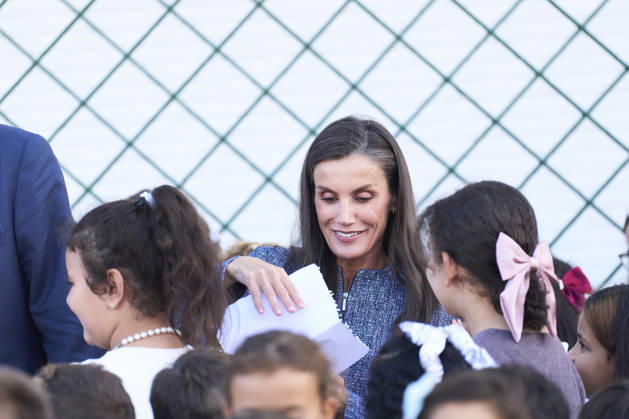 Spanish royals Visit to the Vicente Aleixandre nursery and primary school Queen Letizia of Spain visit to the Vicente Aleixandre nursery and primary school on October 13, 2026 in Ceuta, Spain King Felipe VI™s first visit to Ceuta as King, a city Spanish since the 17th century and claimed by Morocco, comes after this summer™s migration crisis. The previous royal visit, by Juan Carlos I and Queen Sofia in 2007, led Morocco to recall its ambassador. Photo by IMAGO MPG Ceuta Vicente Aleixandre nursery and primary school Ceuta Spain  Copyright: xMPGx