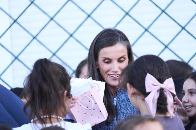 Spanish royals Visit to the Vicente Aleixandre nursery and primary school Queen Letizia of Spain visit to the Vicente Aleixandre nursery and primary school on October 13, 2026 in Ceuta, Spain King Felipe VI™s first visit to Ceuta as King, a city Spanish since the 17th century and claimed by Morocco, comes after this summer™s migration crisis. The previous royal visit, by Juan Carlos I and Queen Sofia in 2007, led Morocco to recall its ambassador. Photo by IMAGO MPG Ceuta Vicente Aleixandre nursery and primary school Ceuta Spain  Copyright: xMPGx