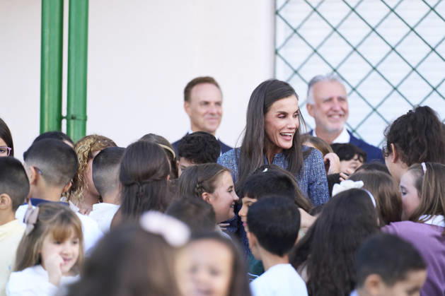 Spanish royals Visit to the Vicente Aleixandre nursery and primary school Queen Letizia of Spain visit to the Vicente Aleixandre nursery and primary school on October 13, 2026 in Ceuta, Spain King Felipe VI™s first visit to Ceuta as King, a city Spanish since the 17th century and claimed by Morocco, comes after this summer™s migration crisis. The previous royal visit, by Juan Carlos I and Queen Sofia in 2007, led Morocco to recall its ambassador. Photo by IMAGO MPG Ceuta Vicente Aleixandre nursery and primary school Ceuta Spain  Copyright: xMPGx