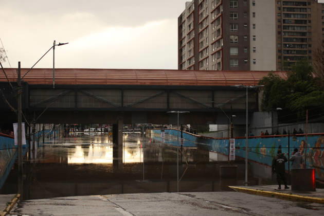 Santiago, October 13, 2026 Flooding in the Nuble subway underpass following this afternoon s thunderstorm in the Metropolitan Region Claudio Caceres Aton Chile, Santiago, Chile Aton 1199640  Copyright: CLAUDIOxCACERES ATONxCHILE
