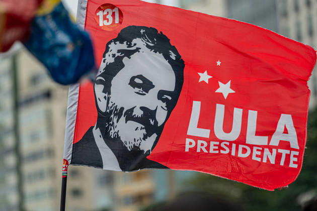 RIO DE JANEIRO, RJ - 12.10.2026: BRASIL PELA DEMOCRACIA RJ - Pro-Lula rally - Brazil for democracy, held this Monday (12) in Copacabana in Rio de Janeiro RJ. x3031030x RaphaxSilva