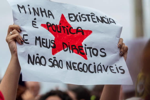 RIO DE JANEIRO, RJ - 12.10.2026: BRASIL PELA DEMOCRACIA RJ - Pro-Lula rally - Brazil for democracy, held this Monday (12) in Copacabana in Rio de Janeiro RJ. x3031032x RaphaxSilva