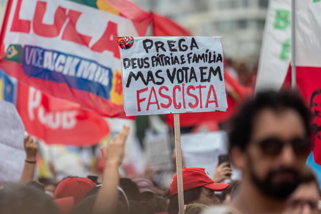 RIO DE JANEIRO, RJ - 12.10.2026: BRASIL PELA DEMOCRACIA RJ - Pro-Lula rally - Brazil for democracy, held this Monday (12) in Copacabana in Rio de Janeiro RJ. x3031034x RaphaxSilva
