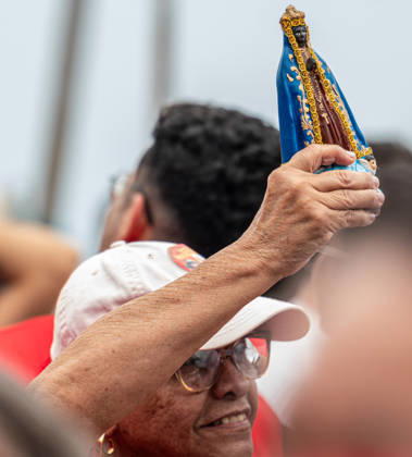 RIO DE JANEIRO, RJ - 12.10.2026: BRASIL PELA DEMOCRACIA RJ - Pro-Lula rally - Brazil for democracy, held this Monday (12) in Copacabana in Rio de Janeiro RJ. x3031036x RaphaxSilva