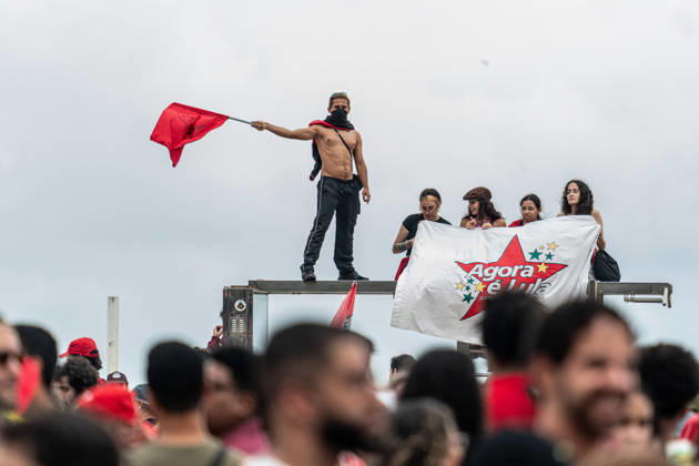 RIO DE JANEIRO, RJ - 12.10.2026: BRASIL PELA DEMOCRACIA RJ - Pro-Lula rally - Brazil for democracy, held this Monday (12) in Copacabana in Rio de Janeiro RJ. x3031047x RaphaxSilva