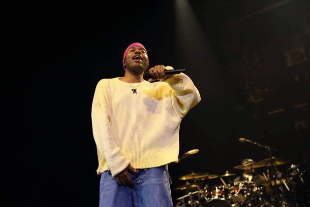Khalid Donnel Robinson, also known as Khalid, at a concert at the Uber Eats Music Hall in Berlin, October 13, 2026 Khalid Concert Berlin