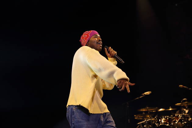 Khalid Donnel Robinson, also known as Khalid, at a concert at the Uber Eats Music Hall in Berlin, October 13, 2026 Khalid Concert Berlin