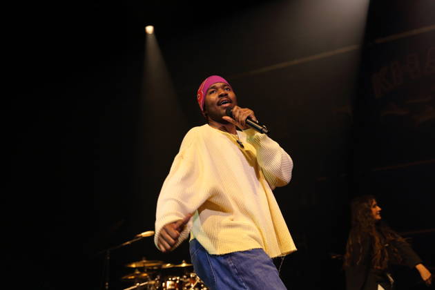 Khalid Donnel Robinson, also known as Khalid, at a concert at the Uber Eats Music Hall in Berlin, October 13, 2026 Khalid Concert Berlin