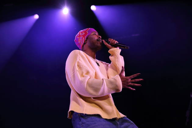 Khalid Donnel Robinson, also known as Khalid, at a concert at the Uber Eats Music Hall in Berlin, October 13, 2026 Khalid Concert Berlin