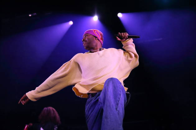Khalid Donnel Robinson, also known as Khalid, at a concert at the Uber Eats Music Hall in Berlin, October 13, 2026 Khalid Concert Berlin